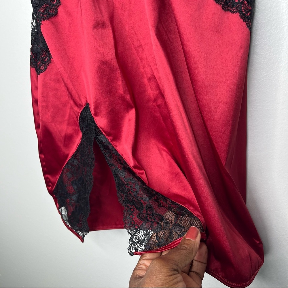 NWT Fashion Nova Soft Kisses Satin/Lace Babydoll Bra Top Lingerie Size 2X. - Picture 6 of 12